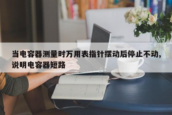 当电容器测量时万用表指针摆动后停止不动,说明电容器短路