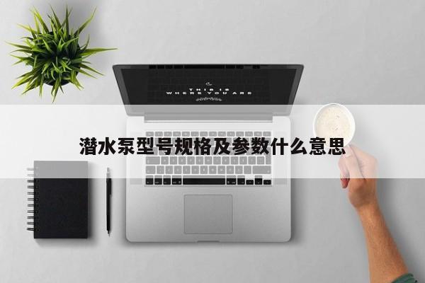 潜水泵型号规格及参数什么意思